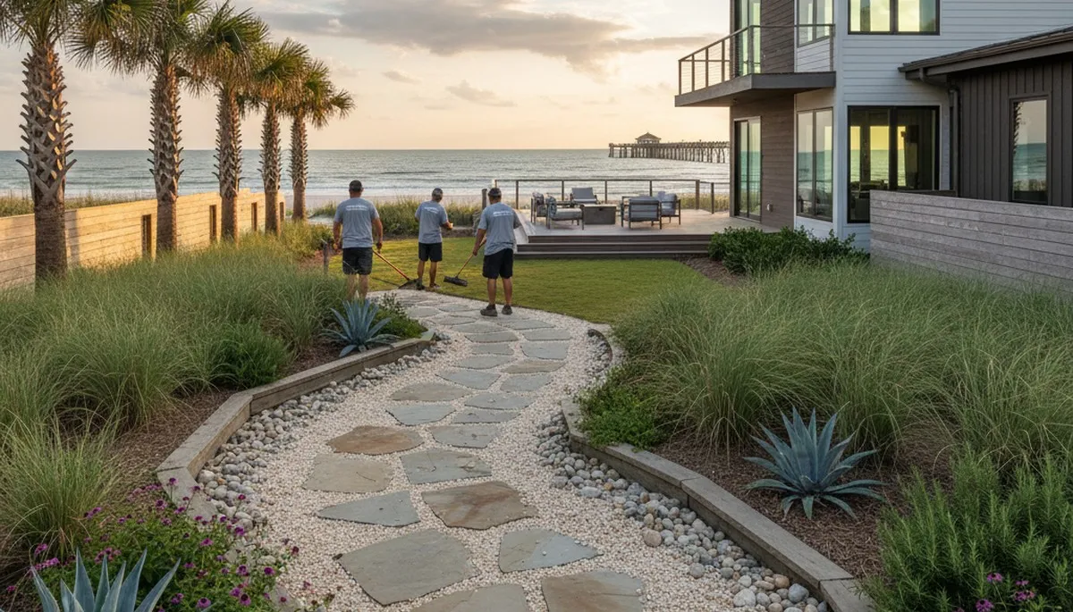 Charleston, SC landscaping service for custom yard design and property enhancement
