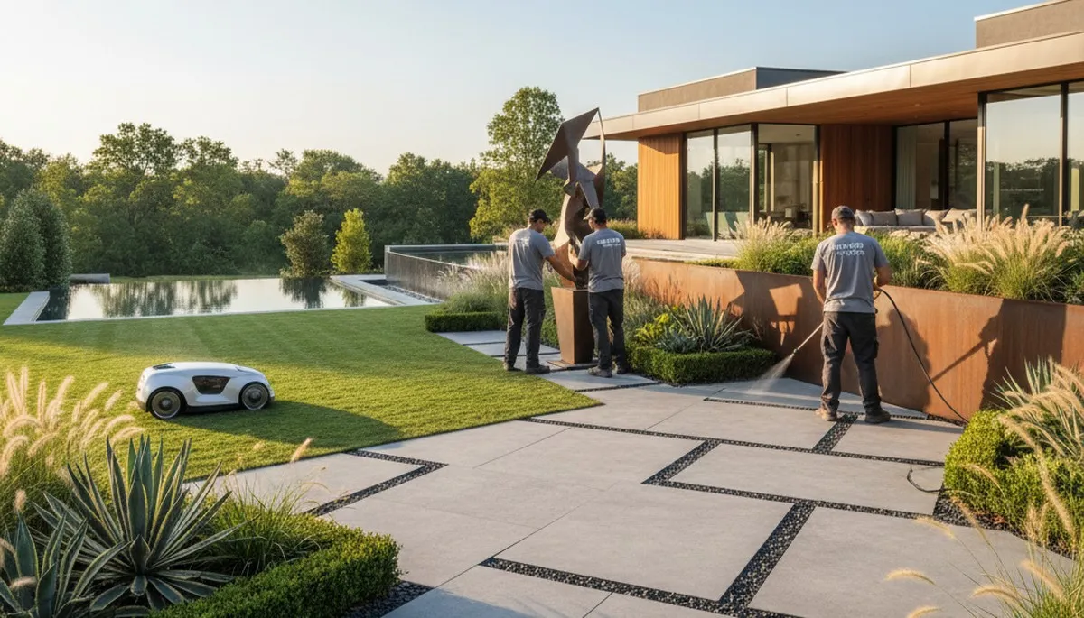 Landscaping design team serving Charleston, SC with custom outdoor property improvements