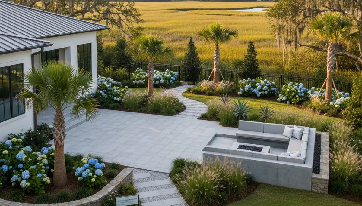 Charleston, SC landscaping design service for residential outdoor spaces