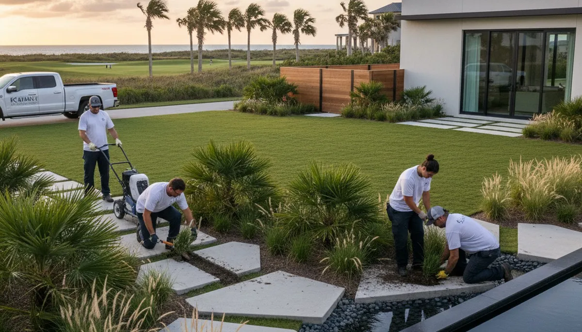 Landscaping design service in Charleston, SC for residential and commercial outdoor spaces