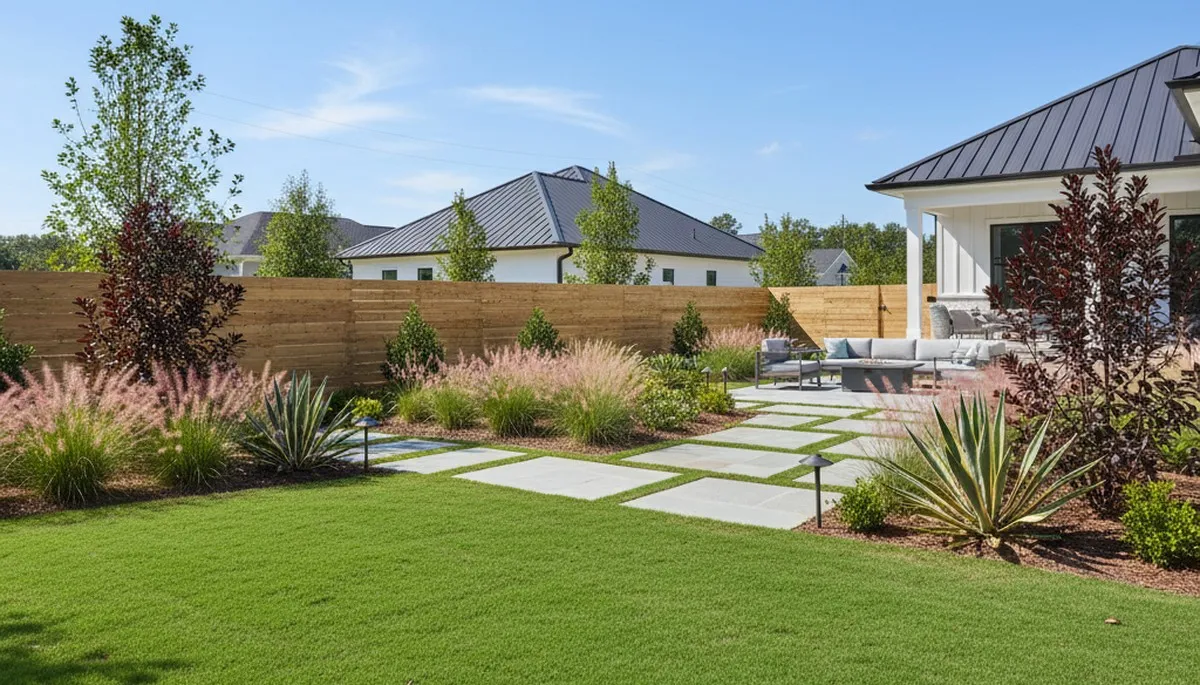 Charleston SC landscaping service team designing a custom landscape for a residential property