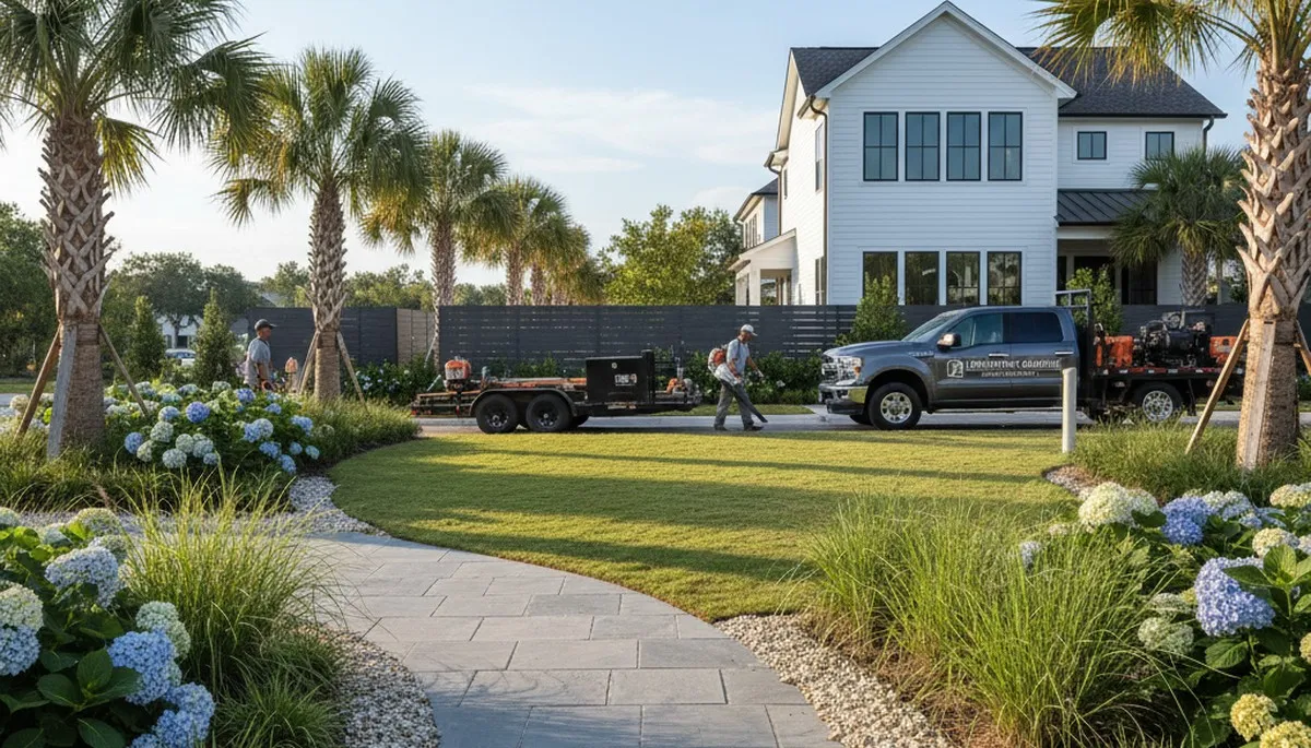 Charleston, SC landscaping design service for residential outdoor spaces