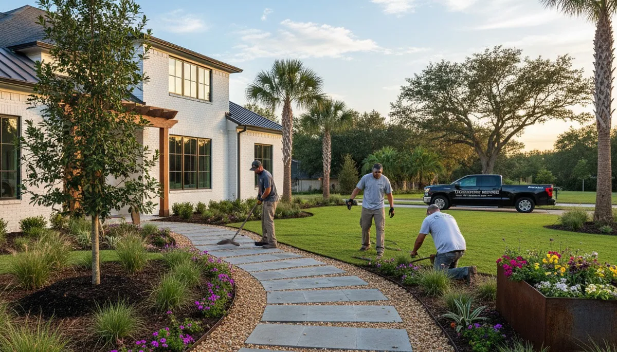 Charleston, SC landscaping design service for residential outdoor spaces by Charleston Landscape Design