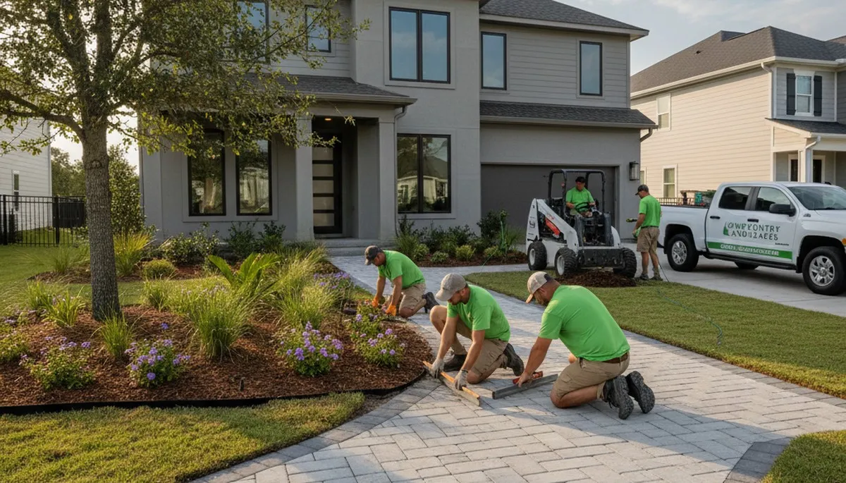 Charleston, SC landscaping design for a professional residential outdoor space