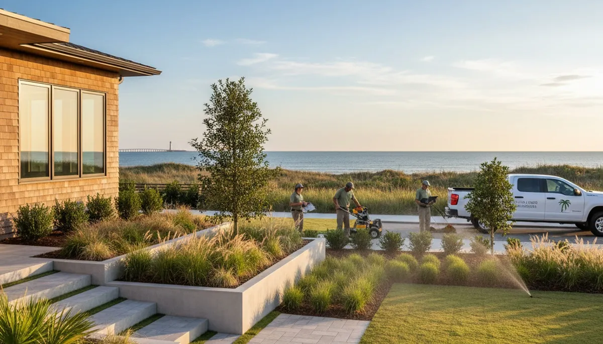 Charleston, SC landscaping design service for residential outdoor spaces